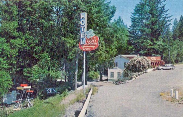 Photo of the Lucky Clover Motel near Cave Junction, Oregon