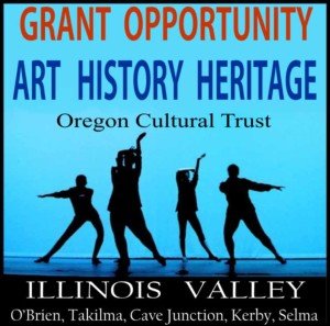 Logo for grants from the Oregon Cultural Trust that would be of interest to nonprofits in Cave Junction, Oregon